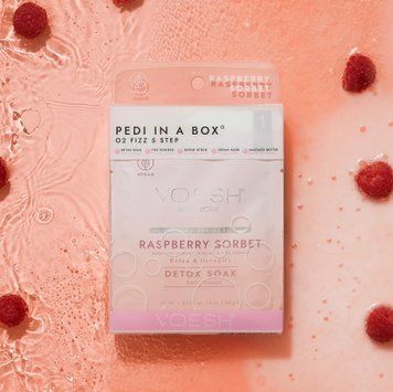Набір для спа-педикюру "Малиновий сорбет" Pedi in a Box O2 Fizz 5 Step - Raspberry Sorbet VPC508RBS фото