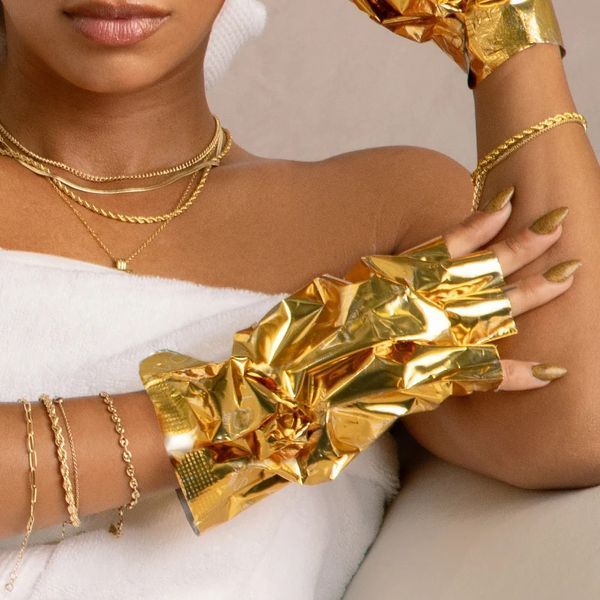 Колагенові рукавички Imperial Gold - Collagen Gloves Imperial Gold VHM212GLD фото