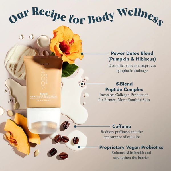 Крем-ролер "Підтягнуте тіло" Tone'd Body Firming Roller Creme VRM033TON фото