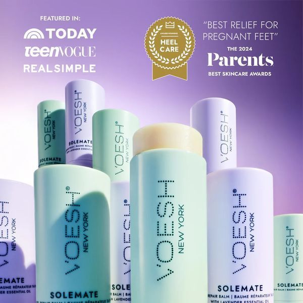 Набір для відновлення п'ят з лавандою - Heel Repair Duo Lavender VFC001LVR фото