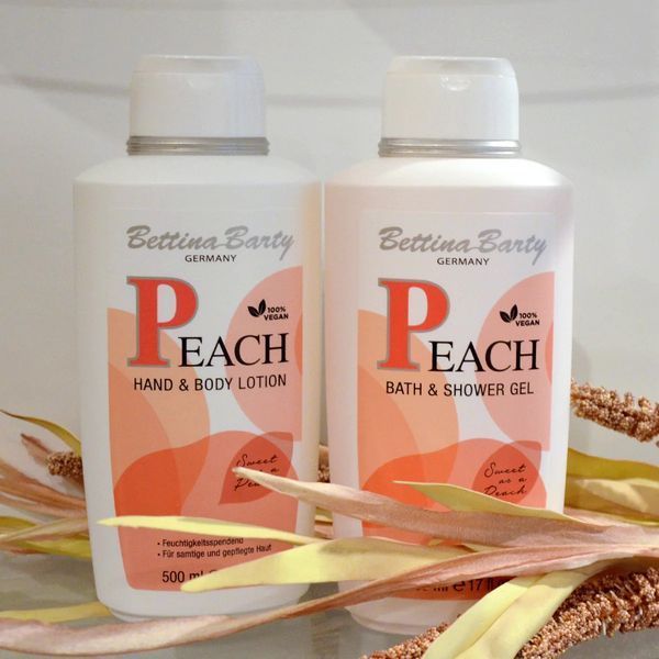 Гель для ванни та душу "Персик" Bettina Barty Peach Bath & Showergel 500 мл 0284 фото