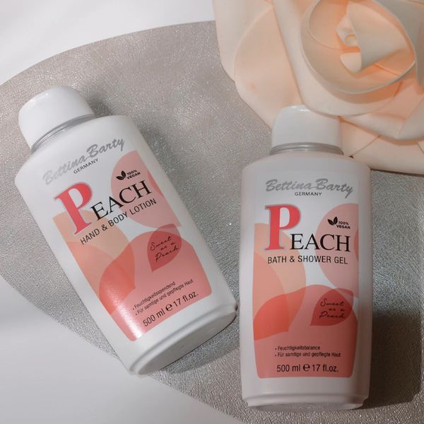 Лосьйон для рук і тіла "Персик" Bettina Barty Peach Hand & Bodylotion 500 мл 0285 фото