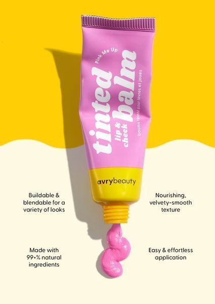 Тонуючий бальзам для губ і щік - Lip & Cheek Tinted Balm Pink Me Up AL031PMU фото