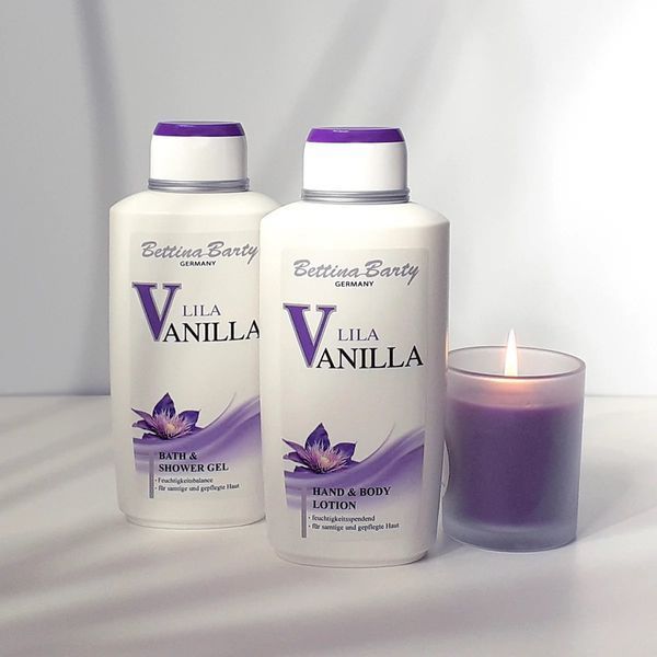Гель для душу "Фіолетова Ваніль" Bettina Barty LILA VANILLA Bath & Shower Gel 500 мл 0401 фото