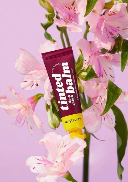 Тонуючий бальзам для губ і щік - Lip & Cheek Tinted Balm Plum Delight AL031PLM фото