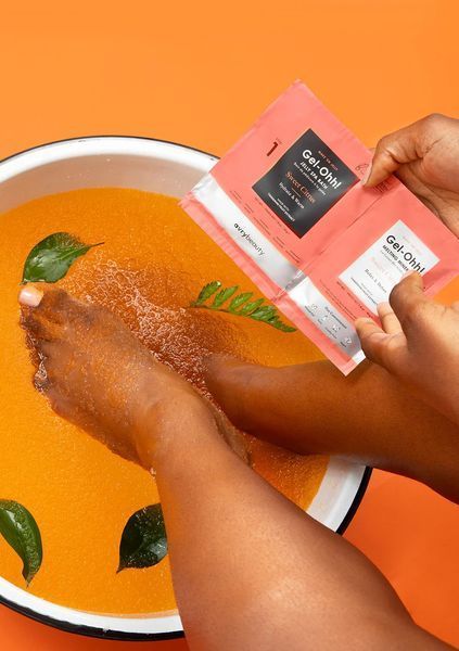 Спа набір желейна ванна "Солодкий цитрус" AvryBeauty Gel-Ohh! Jelly Spa Bath Sweet Citrus AJ001CTR фото