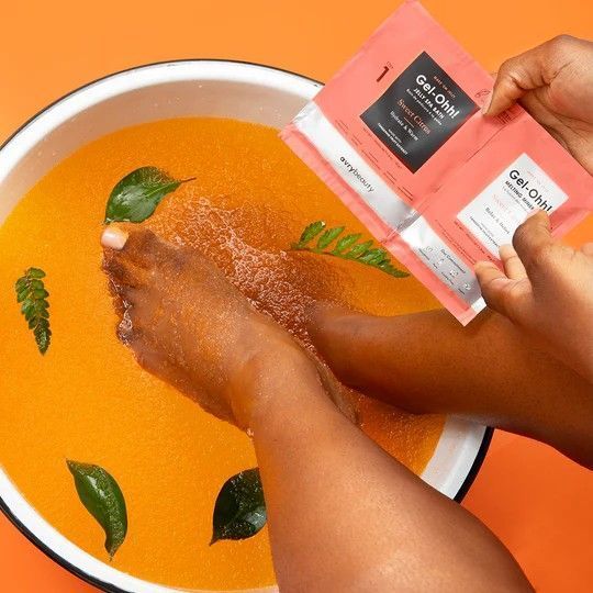 Спа набір желейна ванна "Солодкий цитрус" AvryBeauty Gel-Ohh! Jelly Spa Bath Sweet Citrus AJ001CTR фото