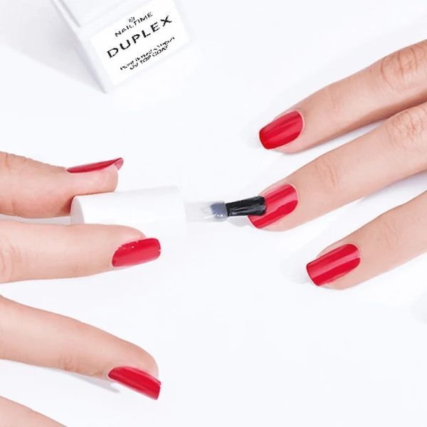 Закріплювач для гібридного лаку Nailtime Duplex UV Top Coat Plant-Based & Vegan 391002 фото