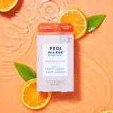 Набір для педикюру делюкс "Мандариновий твіст" Pedi in a Box Deluxe 4 Step - Tangerine Glow VPC208TGN фото